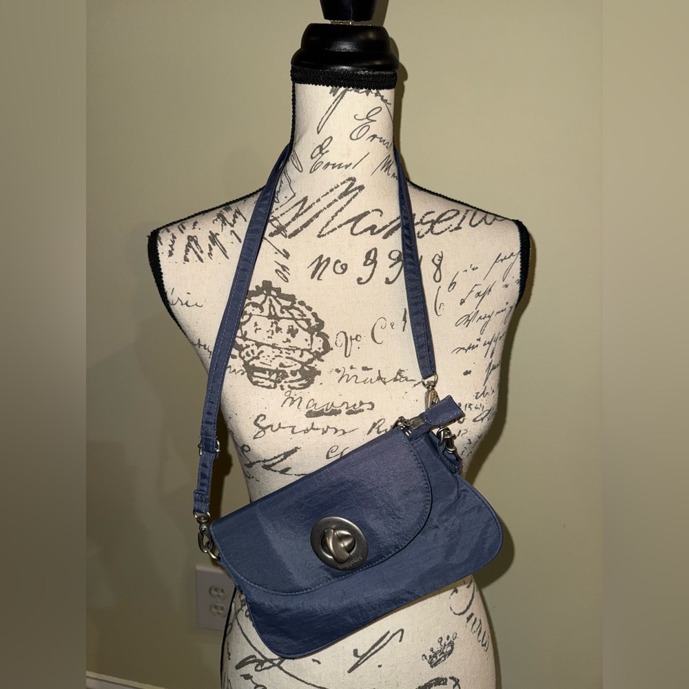 Elegant Bluegray Crossbody Bag